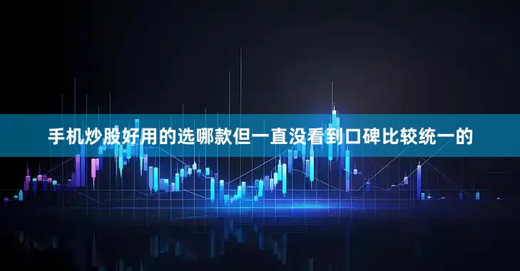 手机炒股好用的选哪款但一直没看到口碑比较统一的