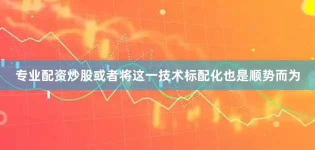 专业配资炒股或者将这一技术标配化也是顺势而为